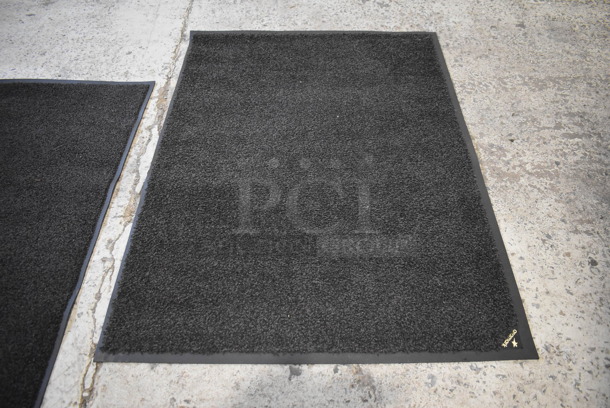 Aramark Black Floor Mat. 34.5x47.5