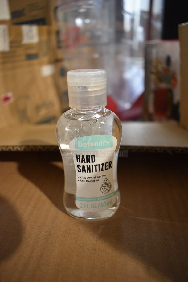 BRAND NEW Box of 48 Defendr Hand Sanitizer Bottles - Image 1 of 3