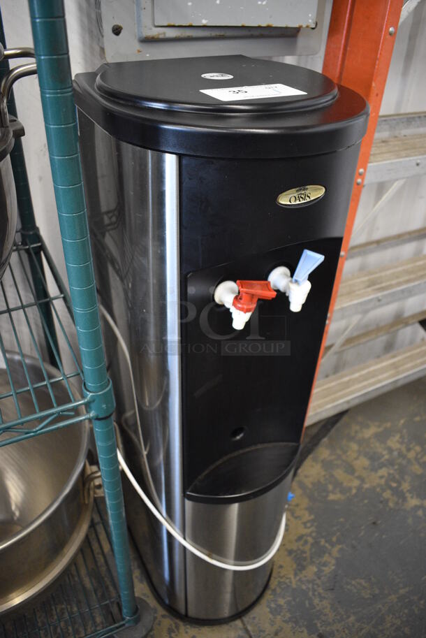 Oasis PSWSA1SHS-H100 Metal Floor Style Water Cooler Base. 115 Volts, 1 Phase. 12x13x43. Tested and Working! - Image 3 of 6