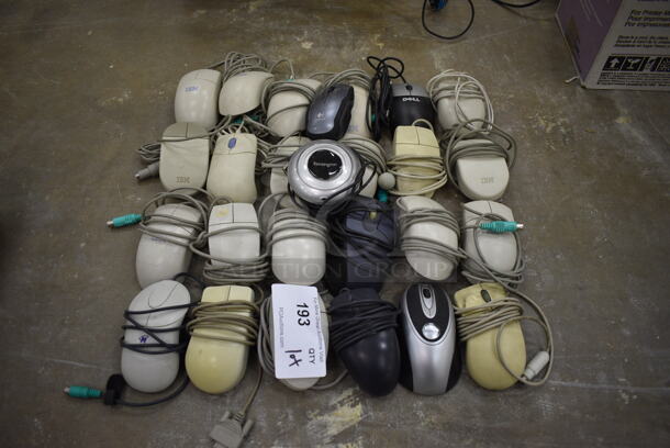 ALL ONE MONEY! Lot of Computer Mouses in Various Colors (Main Building - Image 1 of 3