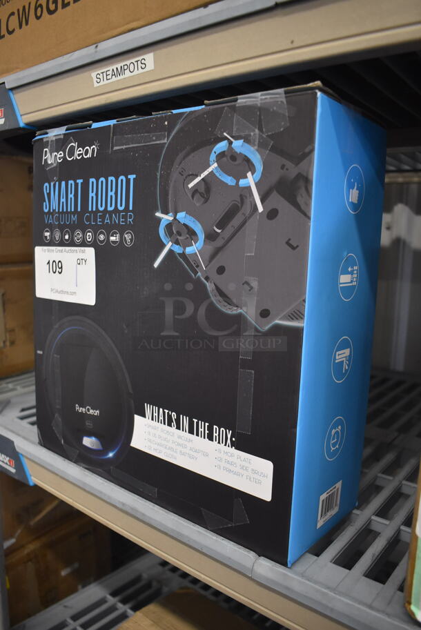 IN ORIGINAL BOX! Pure Clean Smart Robot Vacuum Cleaner - Image 2 of 4
