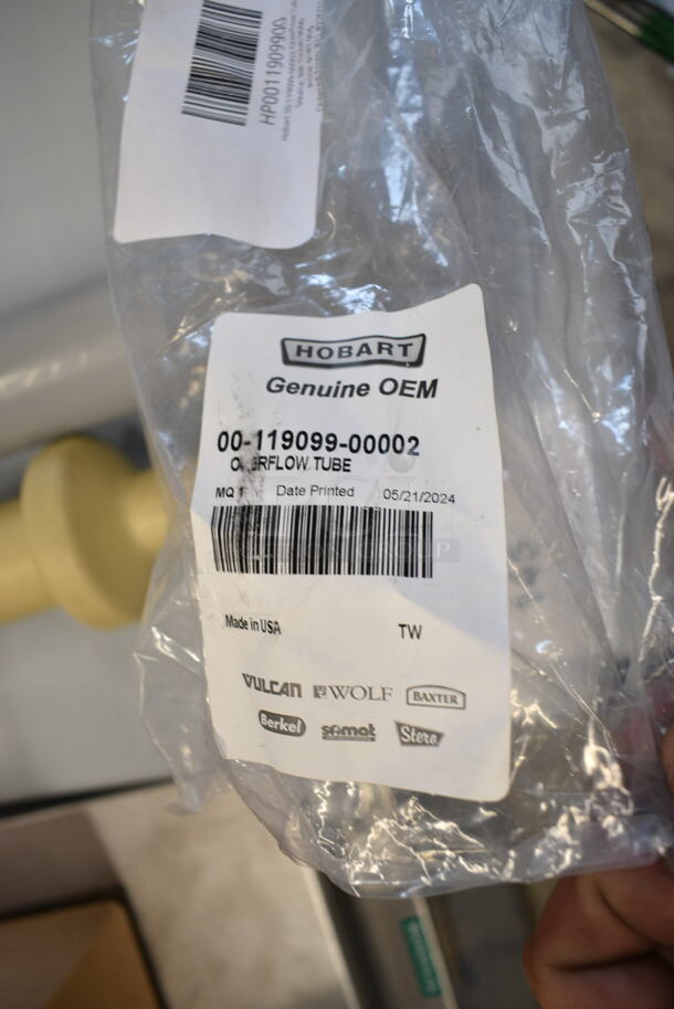 3 BRAND NEW SCRATCH AND DENT! Items Including HP0011909900 Hobart 00-119099-00002 Overflow Tube, HP0011992200 Hobart 00-119922-00001 Feed Stomper, HP00274312 Hobart 00-274312 Pestle. 3 Times Your Bid!  - Image 5 of 12