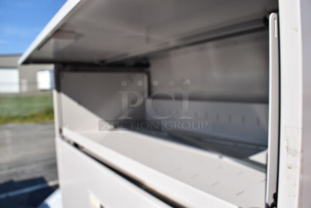 Tan Metal 5 Drawer Filing Cabinet. 36x18x65 - Image 5 of 8
