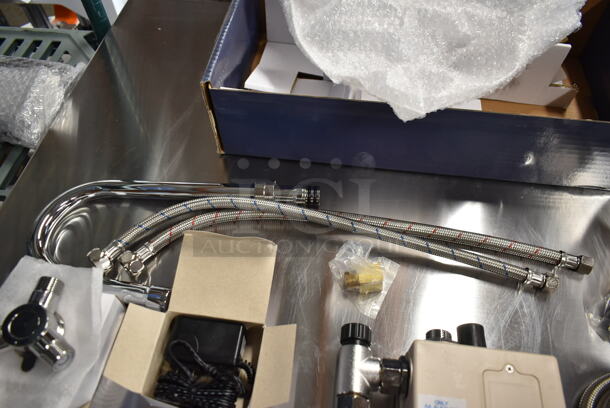 BRAND NEW SCRATCH AND DENT! Waterloo 750EFWM11 Electronic Hands Free Sensor Faucet. Stock Picture Used as Gallery. - Image 8 of 9