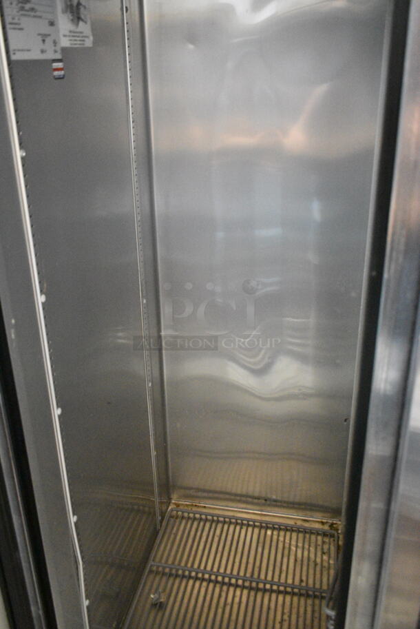 2016 True T-35 Stainless Steel Commercial 2 Door Reach In Cooler w/ Poly Coated Racks. 115 Volts, 1 Phase. Tested and Working! - Image 6 of 8