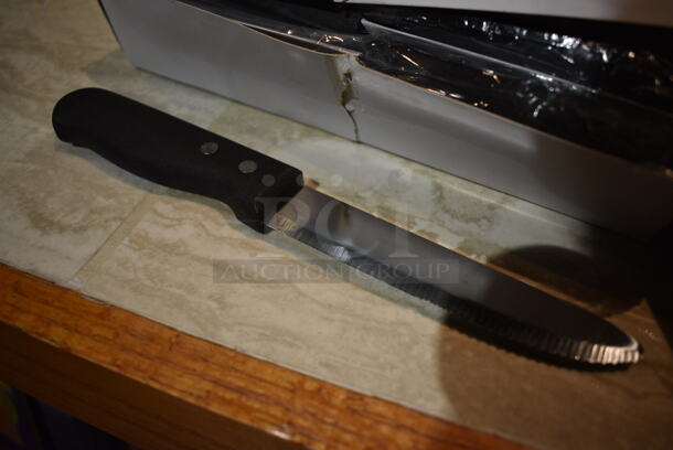 Box of 36 BRAND NEW Thunder Group SLSKGK002 Steak Knives. 10". (bar) - Image 3 of 6