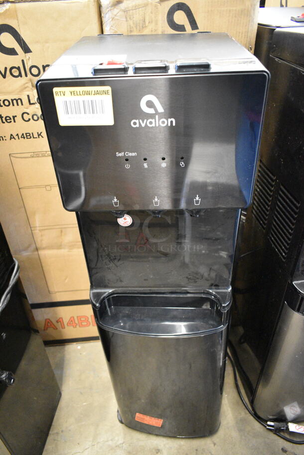 LIKE NEW! Avalon A3BLOZONEWTRCLR Stainless Steel Bottom Loading Water Cooler. 115 Volts, 1 Phase. Tested and Working! - Image 1 of 8