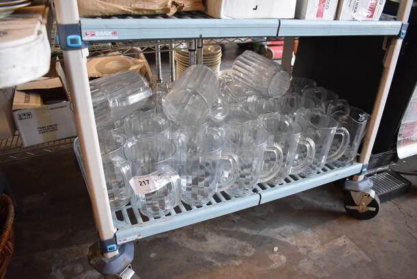 ALL ONE MONEY! Tier Lot of Various Items Including Clear Poly Pitchers - Image 2 of 5