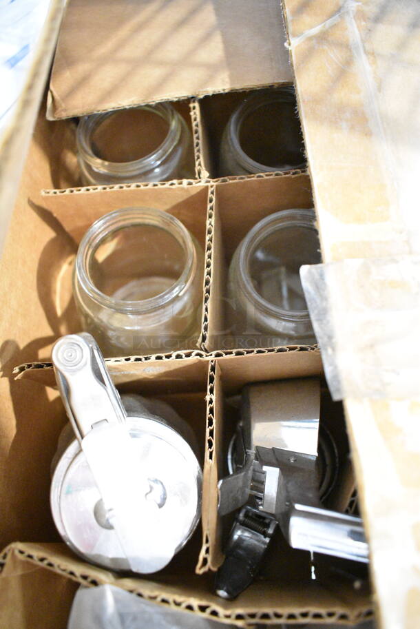 ALL ONE MONEY! Tier Lot of BRAND NEW! Items Including Drop In Bin, Tablecraft Syrup Pourers, G-107 Swirled Shaker, KNW1000 WellChoice Knives, Winware Airpot. - Image 4 of 9