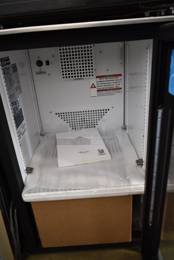BRAND NEW SCRATCH AND DENT! 2024 True GDM-06-34-HC Metal Mini Cooler Merchandiser w/ Poly Coated Racks. 115 Volts, 1 Phase. Tested and Working! - Image 2 of 4