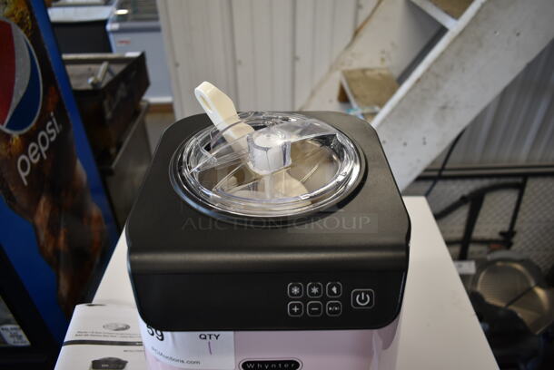 BRAND NEW SCRATCH AND DENT! Whynter ICM-128BPS Upright Automatic Ice Cream Maker LCD Digital Display. 115 Volts, 1 Phase. Tested and Working! - Image 6 of 8