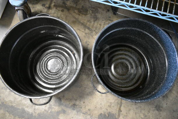 2 Metal Steam Pots w/ Lid. 2 Times Your Bid! - Image 2 of 4