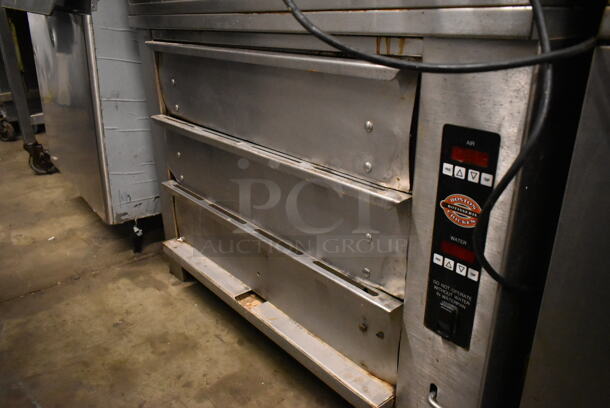 Cleveland BMR-32 Stainless Steel Commercial Natural Gas Powered Rotisserie Oven w/ Skewers, 2 Drawers. 45,000-60,000 BTU. - Image 3 of 8