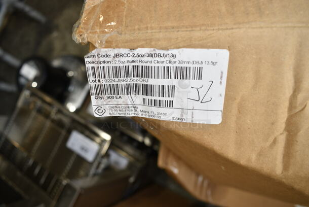 3 Boxes of BRAND NEW Poly Items; 2 Box Salt Shakers and 1 Box Bottles. 3 Times Your Bid!  - Image 6 of 8