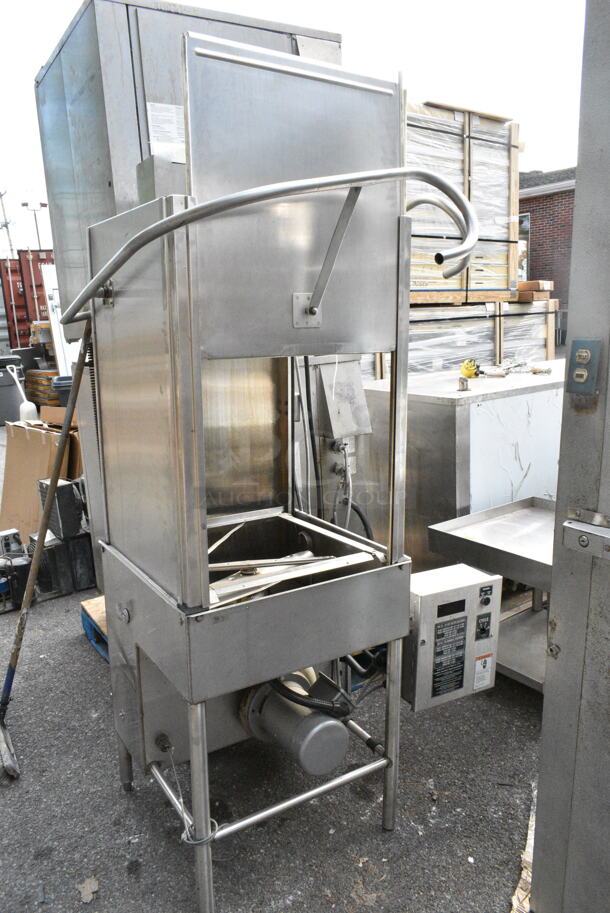 Hobart AM-14T Stainless Steel Commercial Corner Pass Through Dishwasher. 125/250 Volts. - Image 6 of 6