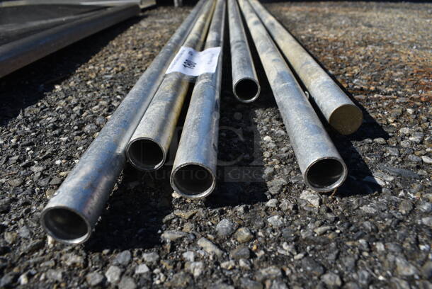ALL ONE MONEY! Lot of 6 Metal Poles! 58" - Image 3 of 3