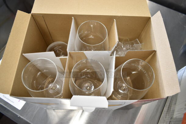 2 BRAND NEW! Boxes of Glasses; 4 Martini Wine Glasses and 12 Bormioli Rocco 55272Q661 Wine Glasses. 2 Times Your Bid! - Image 2 of 8
