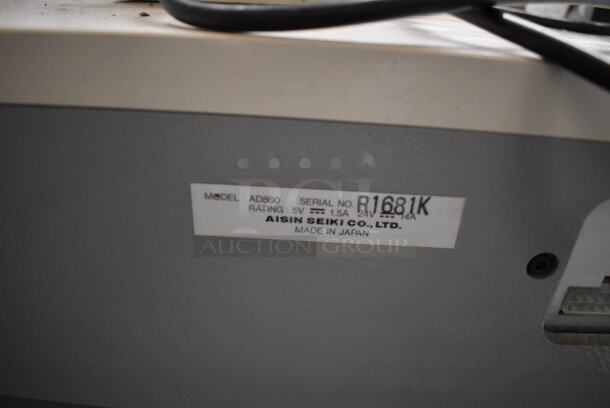 Expert AD860 Metal Commercial Floor Style Embroidery Machine on Commercial Casters w/ 2 Tiers Worth of Extra Parts. Includes 26x30x64 - Image 8 of 12