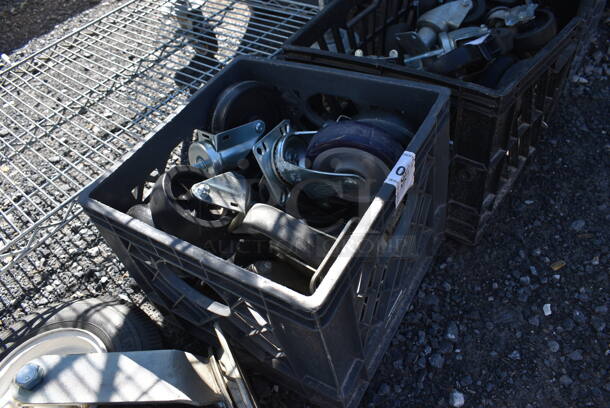 ALL ONE MONEY! Lot of Various Items Including Commercial Casters. 13x13x11 - Image 3 of 3