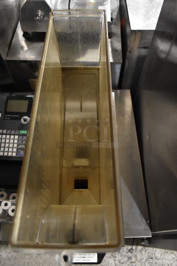 2013 Bunn G9WD-RH Stainless Steel Commercial Countertop Single Hopper Coffee Bean Grinder. 120 Volts, 1 Phase. Tested and Working! - Image 7 of 8