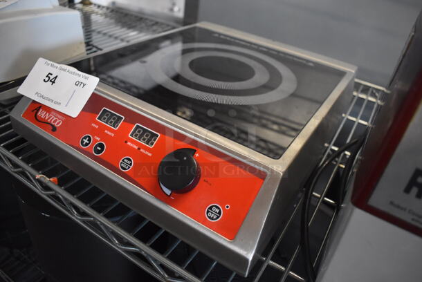2019  Avantco IC 1800 Stainless Steel Commercial Countertop Electric Powered Single Burner Induction Range. 120 Volts, 1 Phase. 13x16x4 - Image 3 of 5