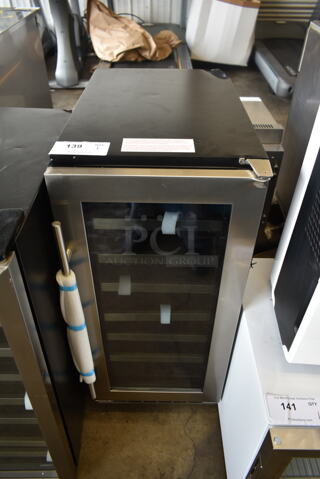 BRAND NEW SCRATCH AND DENT! Danby DWC031D1BSSPR Silhouette Stainless Steel Built-In 28 Bottle Wine Cooler Merchandiser. 115 Volts, 1 Phase. Tested And Working!
