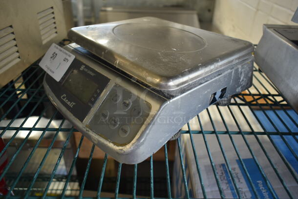 San Jamar Escali SCDGM66 Countertop 66 Pound Food Portioning Scale. Cannot Test Due To Missing Power Cord - Image 2 of 4