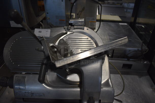 Hobart Model 2712 Stainless Steel Commercial Countertop Automatic Meat Slicer w/ Blade Sharpener. 120 Volts, 1 Phase. 27x26x27. Tested and Working! - Image 8 of 10