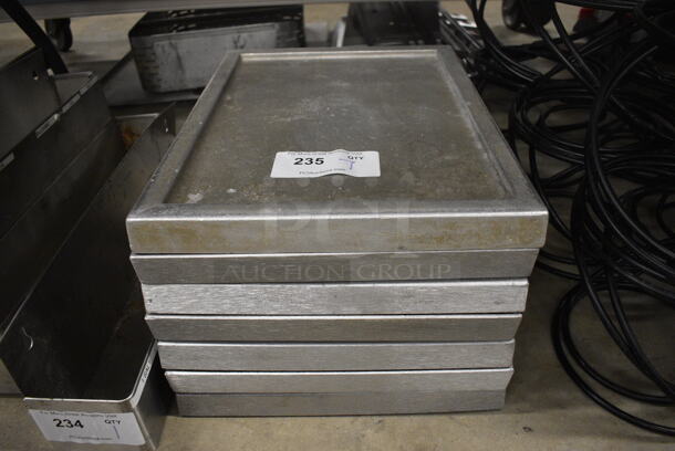 7 Metal Units. 13.5x18x1.5. 7 Times Your Bid! - Image 1 of 3