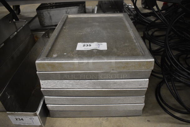 7 Metal Units. 13.5x18x1.5. 7 Times Your Bid!