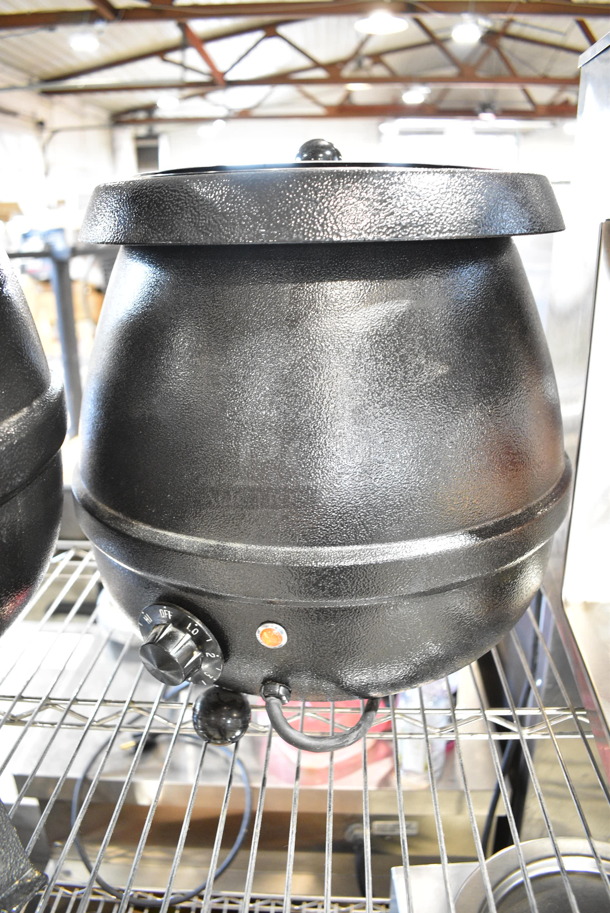 3 Various Metal Commercial Countertop Soup Kettle Food Warmers. 3 Times Your Bid! One Is Tested and Working, Two are Tested and Do Not Power On - Image 2 of 8