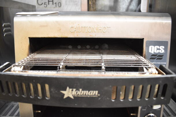 Star Holman QCS-1-350C Stainless Steel Commercial Countertop Electric Powered Conveyor Oven. 120 Volts, 1 Phase. Tested and Working! - Image 3 of 5