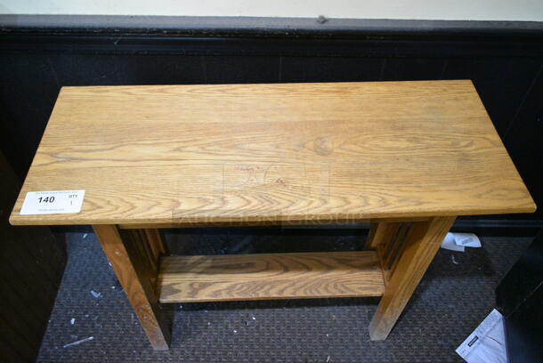 Wooden Table. (check in)  - Image 2 of 3