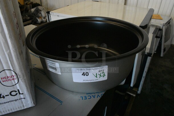 2 BRAND NEW SCRATCH AND DENT! Items Including Fineline 3404-CL Disposable 35 oz. Clear Plastic Carafe with Lid and Avantco 177RCA60POT 60 Cup (30 Cup Raw) Non-Stick Pot for RCA60 Electric Rice Cooker / Warmer. 2 Times Your Bid!  - Image 5 of 7