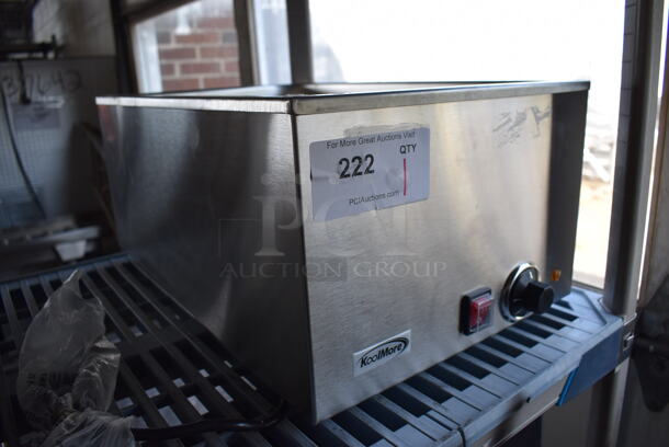 BRAND NEW! KoolMore CFW-1 Stainless Steel Commercial Countertop Food Warmer. 110 Volts, 1 Phase. 13.5x23x9.5. Tested and Working! - Image 3 of 5