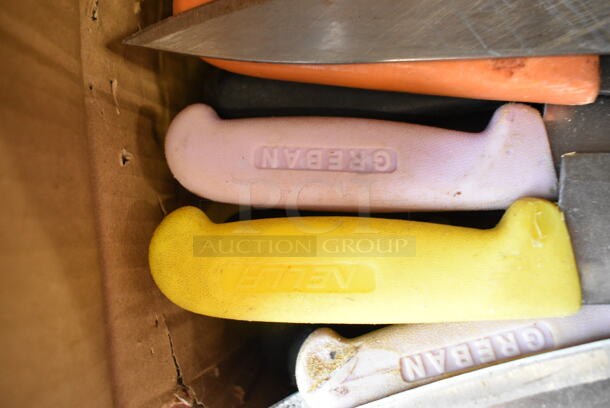 50 SHARPENED Stainless Steel Knives Including Chef Knives. 50 Times Your Bid!  - Image 7 of 8