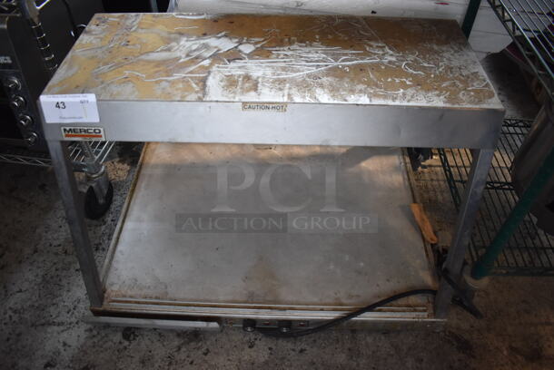 Merco Metal Commercial Countertop Electric Powered Warmer Display Case Merchandiser. 208/240 Volts, 3 Phase - Image 1 of 6