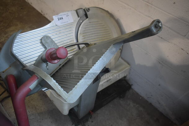 Berkel X130 Metal Commercial Countertop Meat Slicer. 115 Volts, 1 Phase. Tested and Working! - Image 2 of 5