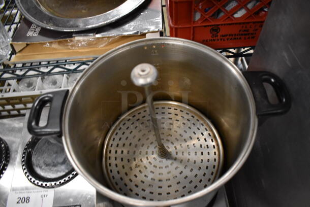 Metal Countertop Percolating Coffee Urn. 14x12x19 - Image 5 of 5