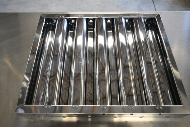 3 BRAND NEW SCRATCH AND DENT! Assure 190HFC 16"(H) x 20"(W) x 2"(T) Stainless Steel Hood Filter. 3 Times Your Bid!  - Image 3 of 7
