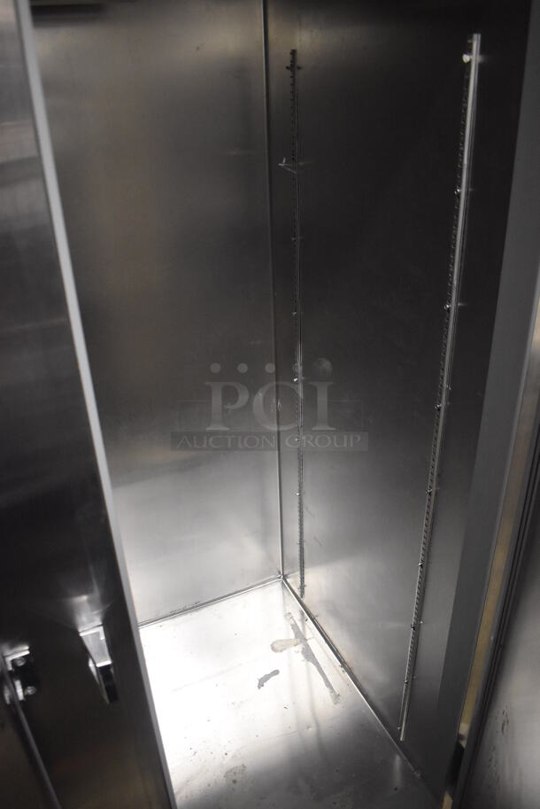 Continental 2FN ENERGY STAR Stainless Steel Commercial 2 Door Reach In Freezer on Commercial Casters. 115 Volts, 1 Phase. 57x34x82. Tested and Does Not Power On - Image 5 of 6