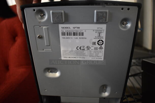 Star Micronics Model SP700 Receipt Printer. 100-240 Volts, 1 Phase. 6x10x6 - Image 4 of 4