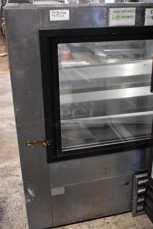 Cooltech Stainless Steel Commercial Floor Style Refrigerated Deli Display Case Merchandiser. 72x36x49.5. Tested and Working! - Image 6 of 8