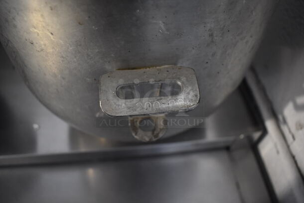 3 Metal Commercial 20 Quart Mixing Bowls; 2 Are Hobart A-200. 3 Times Your Bid! - Image 9 of 9