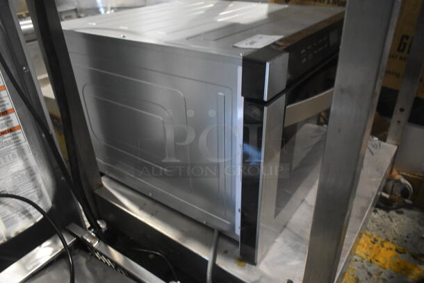 BRAND NEW SCRATCH AND DENT! 2022 KoolMore KM-MD-1SS Stainless Steel Commercial Microwave Oven Drawer. 120 Volts, 1 Phase.  - Image 2 of 5