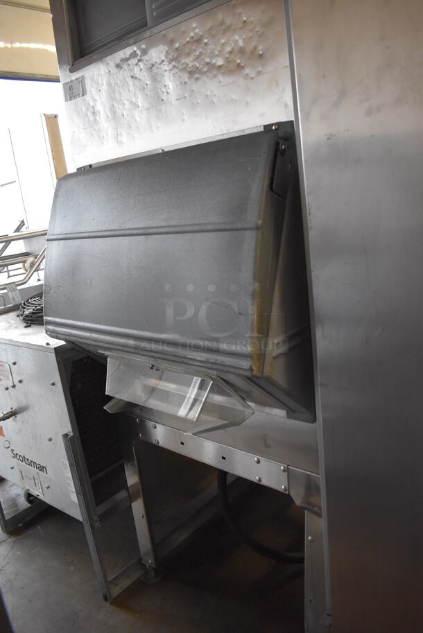 Hoshizaki F-1501MAH Stainless Steel Commercial Ice Head on Follett DEV70SG-30 Stainless Steel Bin. 208-230 Volts, 1 Phase. 30x39x112 - Image 6 of 12