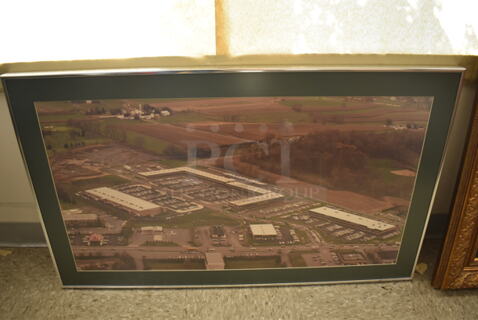 Framed Picture of Outlet City Before It Was Transformed Into The Tanger Outlets