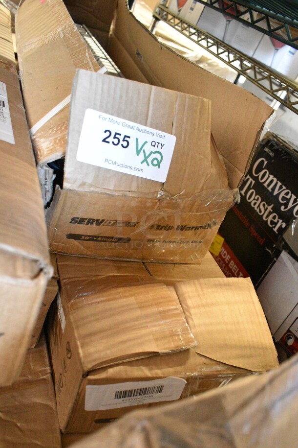 2 BRAND NEW SCRATCH AND DENT! Items Including ServIt 423SW48THA 48" Strip Warmer with Single Toggle Control and ServIt 423SW30TCPA 30" Strip Warmer with Single Toggle Control and Cord. 120 Volts, 1 Phase. 2 Times Your Bid!  - Image 2 of 6