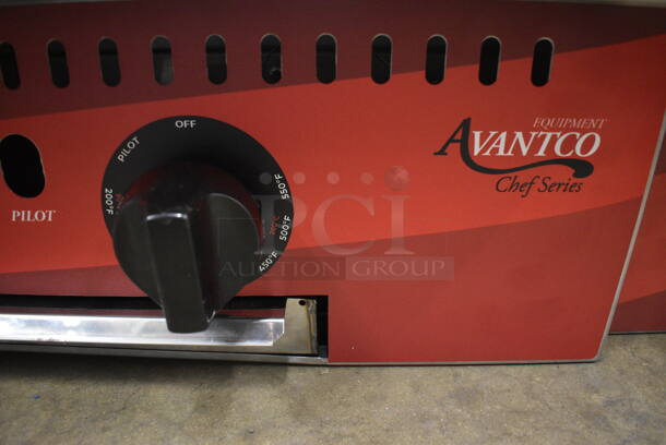 2021 Avantco 177CAG24TG Stainless Steel Commercial Countertop Natural Gas Powered Flat Top Griddle. 24x29x12 - Image 5 of 8