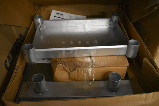 BRAND NEW IN BOX! Stainless Steel Tabletop, Under Shelf. Tabletop: 24x18x2 - Image 5 of 7